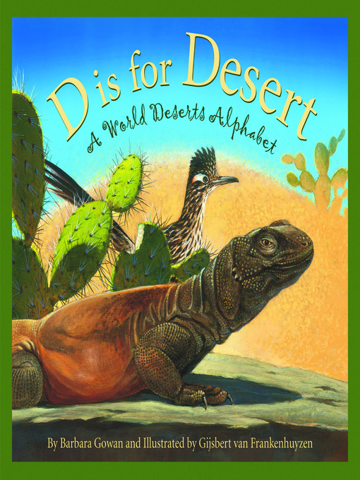 Title details for D is for Desert by Barbara Gowan - Wait list